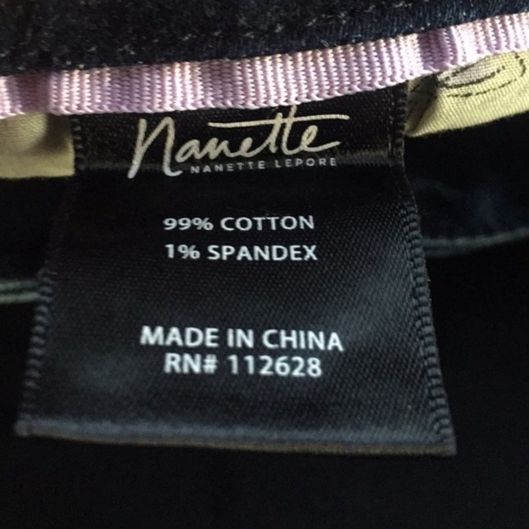 Nanette Lepore Women’s Mini Boot Jean size 8 - Picture 6 of 6